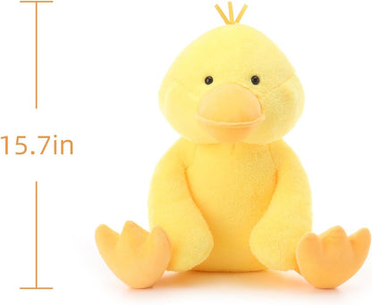 Velvet Duck Stuffed Animals Soft Cute Plush Toys 15.7''