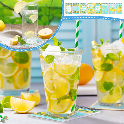 24 Pcs Lemon Party Favors 3 x 5'' Mini Lemon Pocket Notebooks Inspirational Spiral Notepad Motivational Journal Notebook Lesson Planner Back to School Classroom Decor Office Student Party Gift