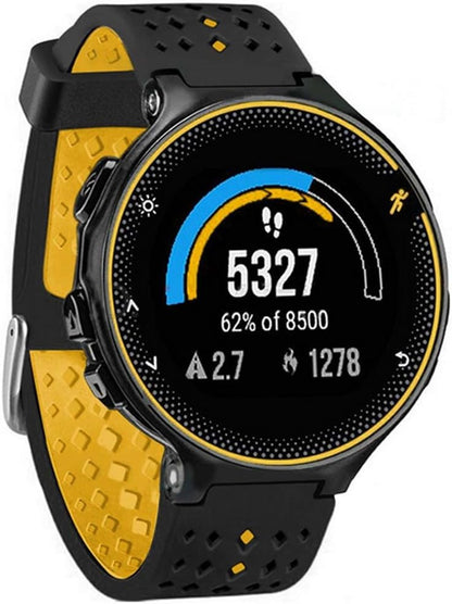 Soft Silicone Replacement Watch Band for Garmin Forerunner 230/235 / 220/620 / 630/735 Smart Watch