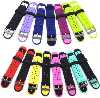 Soft Silicone Replacement Watch Band for Garmin Forerunner 230/235 / 220/620 / 630/735 Smart Watch