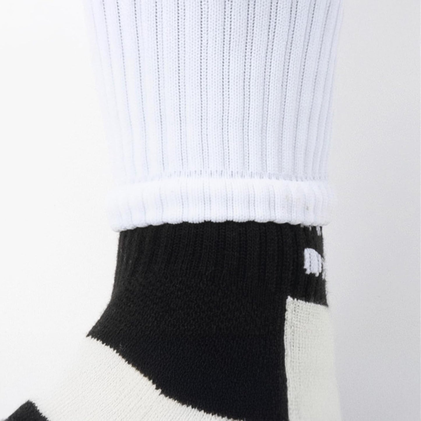 2/4/12 Pairs Pro Soccer Leg Sleeves Socks, Scrunch Leg Sleeve, Compression for Calf