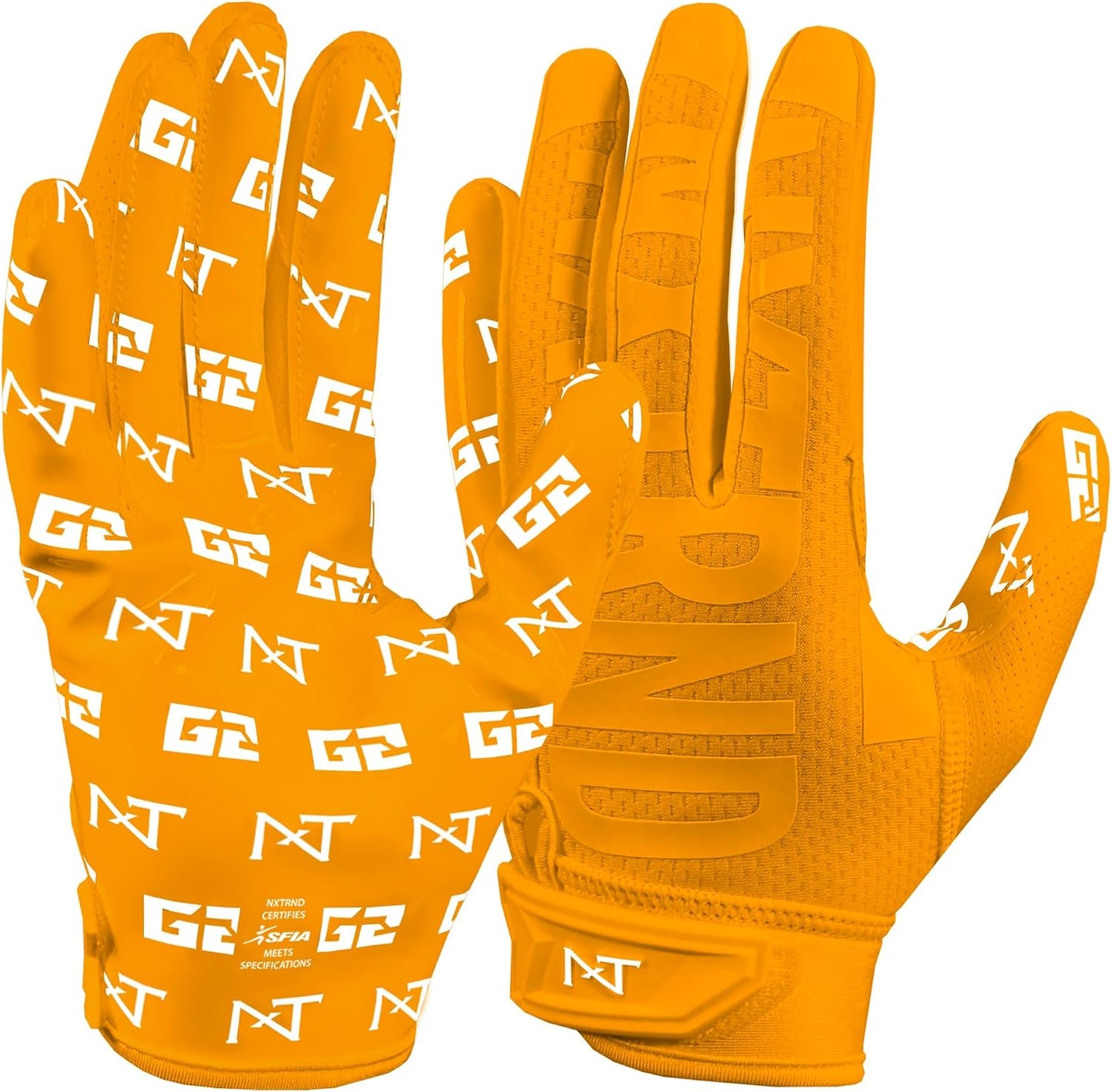 G2 Pro Football Gloves, Men's Ultra Sticky Elite Receiver Gloves