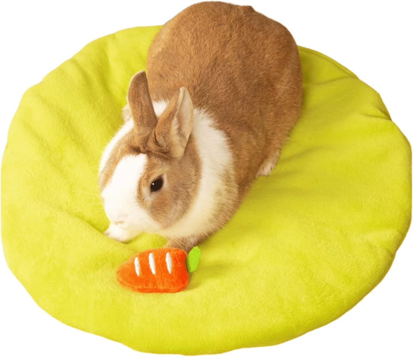 Guinea Pig Beds, Rabbit Beds, Warm Bunny Beds for Kitten, Puppy, Chinchillas, Hamsters, Hedgehogs, Ferrets, Maned Lizards and Rats (Yellow)