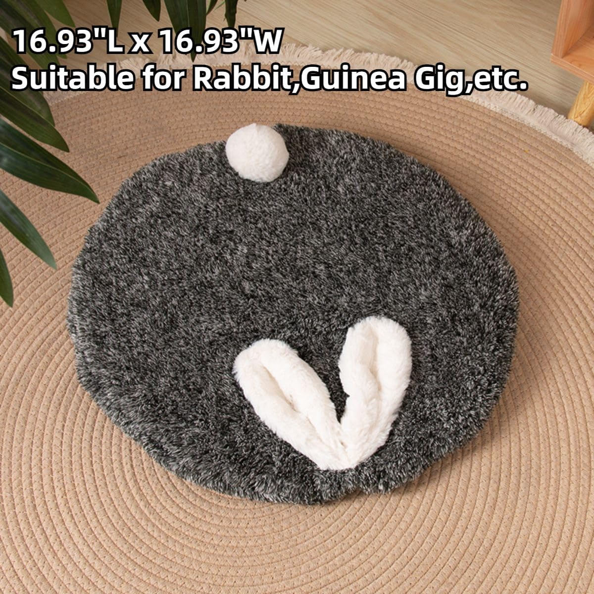Guinea Pig Beds, Rabbit Beds, Warm Bunny Beds for Kitten, Puppy, Chinchillas, Hamsters, Hedgehogs, Ferrets, Maned Lizards and Rats (Yellow)