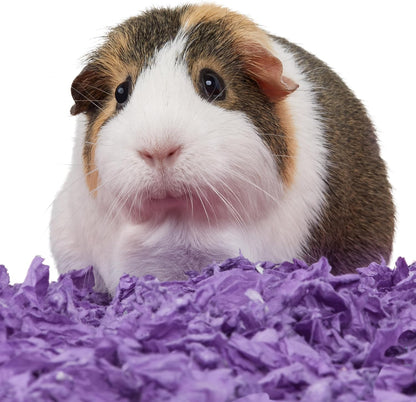 Clean & Cozy Confetti Bedding for Pet Guinea Pigs, Rabbits, Hamsters, Gerbils, and Chinchillas, 49.2 Liters