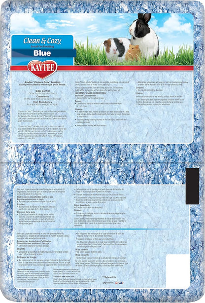Clean & Cozy Confetti Bedding for Pet Guinea Pigs, Rabbits, Hamsters, Gerbils, and Chinchillas, 49.2 Liters