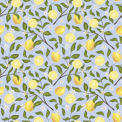 Lemon Wallpaper Stick and Peel Vintage Lemon Branches Fruit Wallpaper for Kitchen Bedroom Bathroom 17.7''x118'' Removable Self Adhesive Lemon Drop Contact Paper for Cabinets Drawers Walls