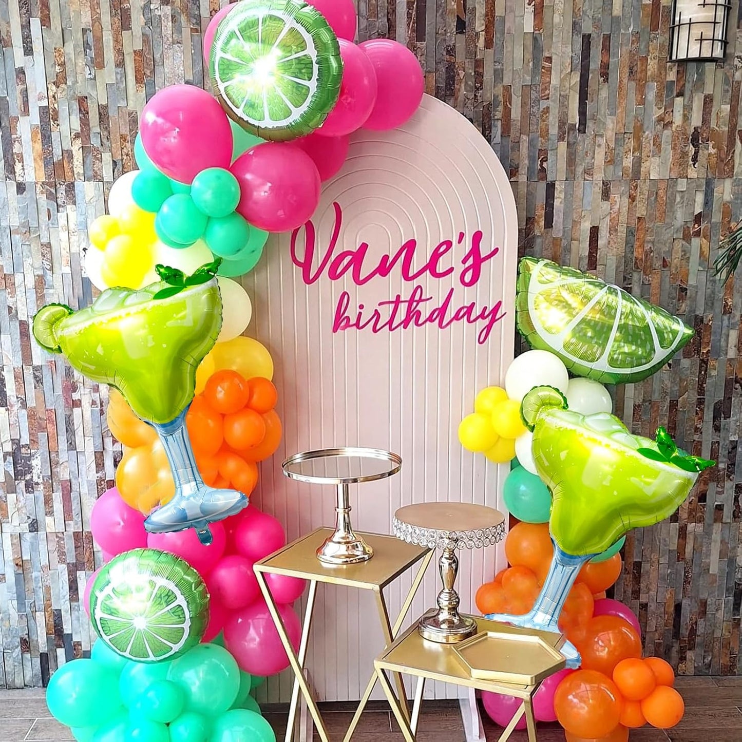 Margs and Matrimony Bachelorette Balloons for Margarita Bachelorette Party | 7pcs Margarita Glass, Lemon Balloons and Diamond Ring Balloons for Wedding Bridal Shower Decorations