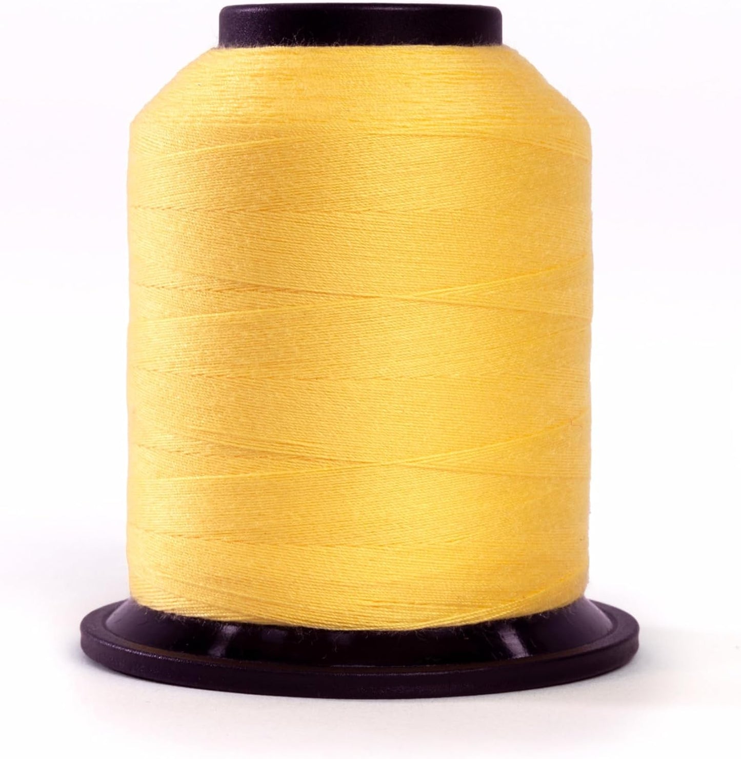 Thread Solid Colors | 100% Polyester, 3ply, 50wt | 100% Polyester Thread for Quilting and Sewing (Yellow Sunbeam, 1,100 Yards)