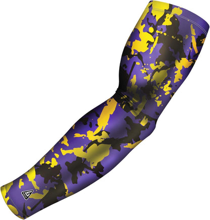 Pro Fit Compression Arm Sleeve - Arm Sleeve for Men Women & Youth - Basketball, Baseball, Football - Single