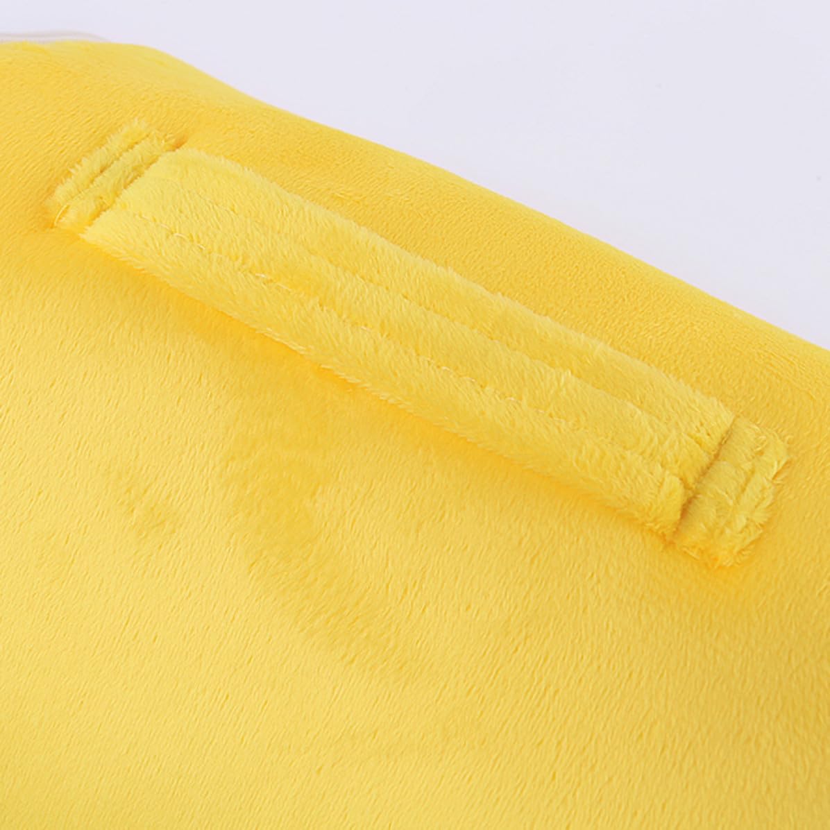 Removable Washable Yellow Hamster Cage Nest Made of Soft Cloth, Warm Small Animal Bed for Couch or Floor Use During Winter