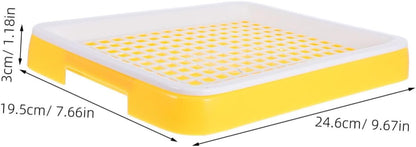 Rabbit Toilet Box Small Pet Litter Tray Grate Bunny Guinea Pig Chinchilla Ferret Hamster Litter Pan
