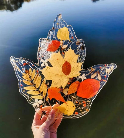 301Pcs Multi-Style Dried Pressed Flowers & Leaves (10 Packs) - Pressed Flower for Crafts, Resin, Nail Art, Candle, Soap, Scrapbooking & Frame Decor