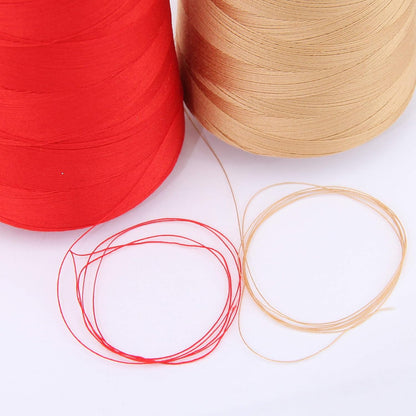 Heavy Duty Cotton Thread, 2500M 40/3, Yellow 514 | Heavy-duty cotton thread for quilting, sewing and topstitching. Strong cone thread gives smooth stitches and low lint.