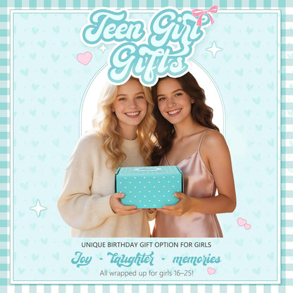 Gift Baskets for Women, 10pcs Unique Birthday Gifts for Women, Best Friend Birthday Christmas Gift, Get Well Soon Gift Basket Sending Sunshine Cheer Up Box for Sister Friendship - BRIGHTEN UP HER DAY
