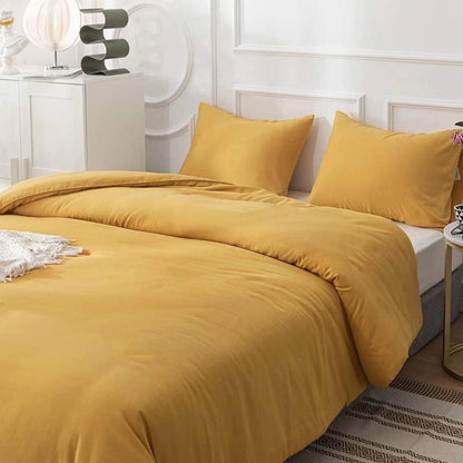 Mustard Yellow Comforter Set Twin Dark Yellow Bedding Comforter Sets for Girls Yellow Comforters Toddler Boys Mustard Comforter Ginger Yellow Bedding Sets Soft Dorm Comforter Twin