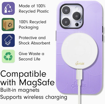 Phone Case for iPhone 16 Pro Max | Compatible with MagSafe | 10ft Drop Tested | Lemon Gingham - Colors D