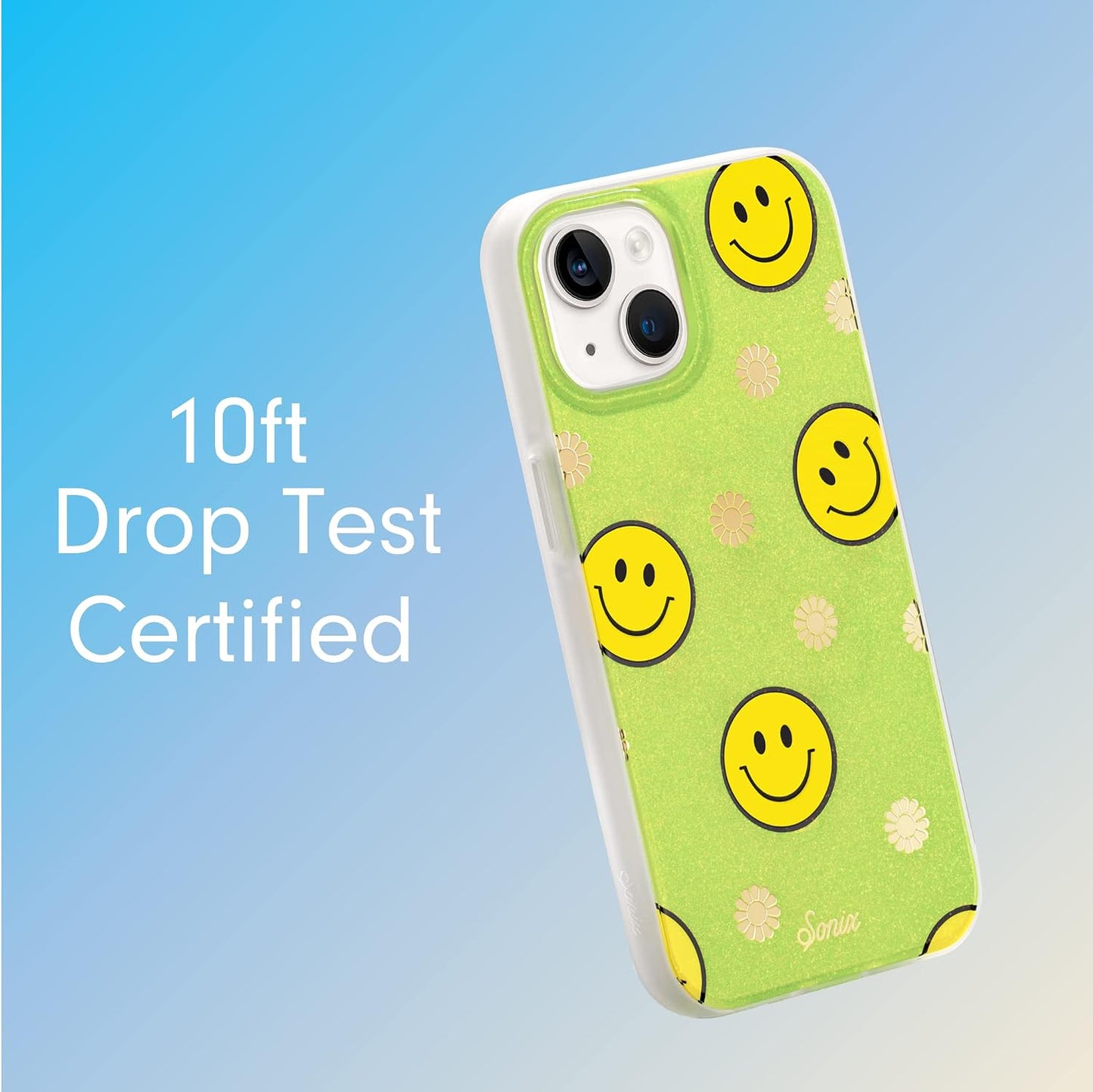 Phone Case for iPhone 16 Pro Max | Compatible with MagSafe | 10ft Drop Tested | Lemon Gingham - Colors D