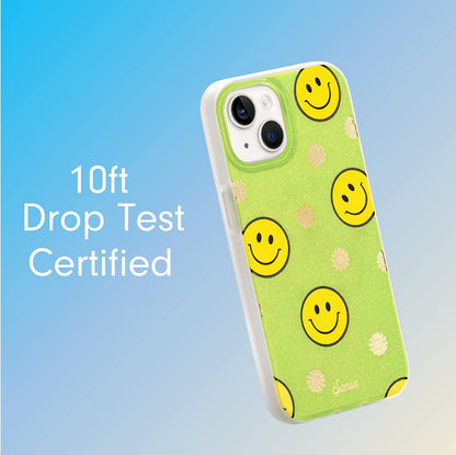 Phone Case for iPhone 16 Pro Max | Compatible with MagSafe | 10ft Drop Tested | Lemon Gingham - Colors D