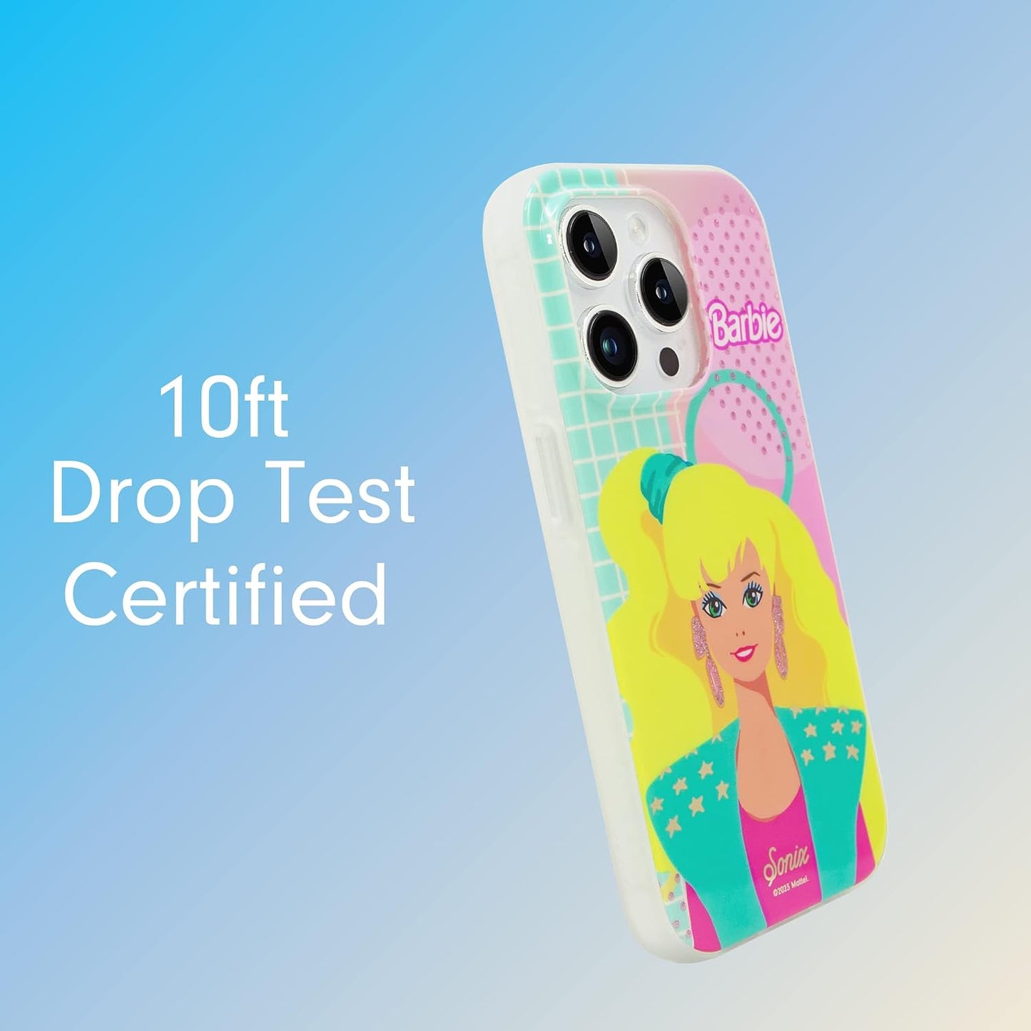 Phone Case for iPhone 16 Pro Max | Compatible with MagSafe | 10ft Drop Tested | Lemon Gingham - Colors D