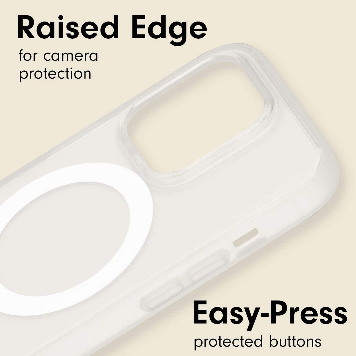 Phone Case for iPhone 16 Pro Max | Compatible with MagSafe | 10ft Drop Tested | Lemon Gingham - Colors D
