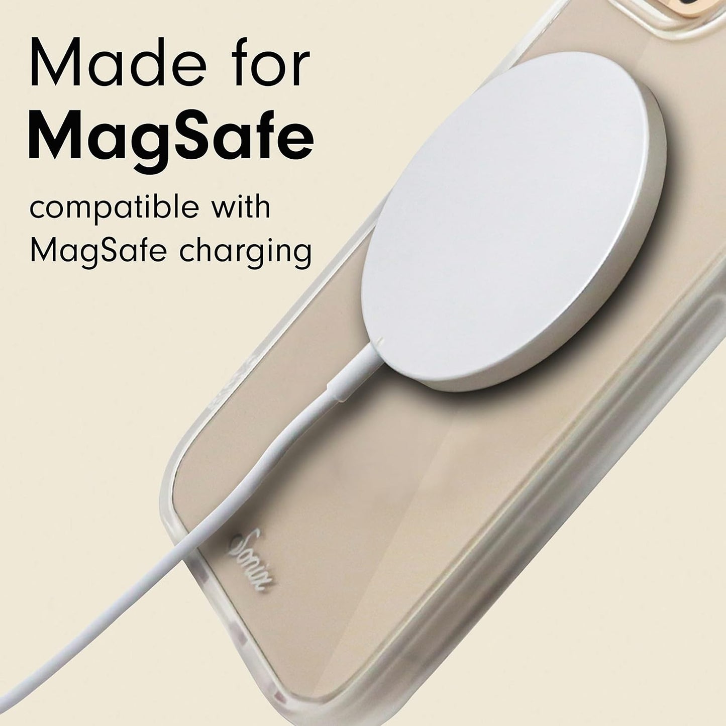 Phone Case for iPhone 16 Pro Max | Compatible with MagSafe | 10ft Drop Tested | Lemon Gingham - Colors D