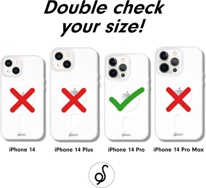 Phone Case for iPhone 16 Pro Max | Compatible with MagSafe | 10ft Drop Tested | Lemon Gingham - Colors D