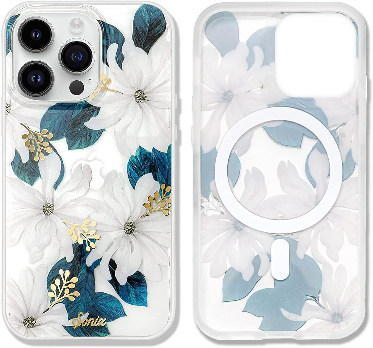 Phone Case for iPhone 16 Pro Max | Compatible with MagSafe | 10ft Drop Tested | Lemon Gingham - Colors D