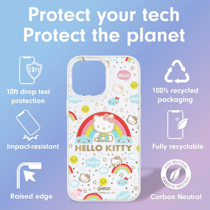 Phone Case for iPhone 16 Pro Max | Compatible with MagSafe | 10ft Drop Tested | Lemon Gingham - Colors D