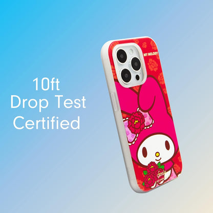 Phone Case for iPhone 16 Pro Max | Compatible with MagSafe | 10ft Drop Tested | Lemon Gingham - Colors D