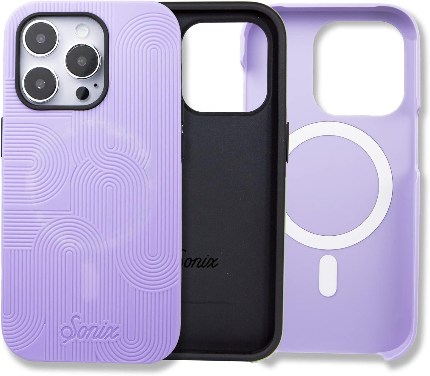 Phone Case for iPhone 16 Pro Max | Compatible with MagSafe | 10ft Drop Tested | Lemon Gingham - Colors D