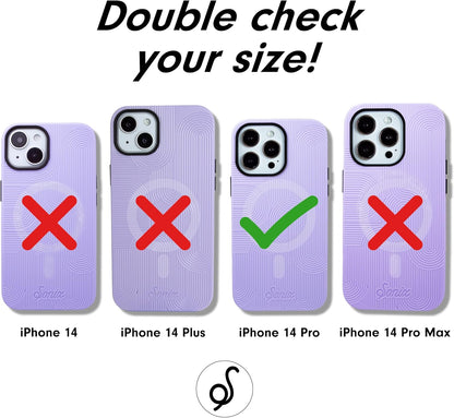 Phone Case for iPhone 16 Pro Max | Compatible with MagSafe | 10ft Drop Tested | Lemon Gingham - Colors D