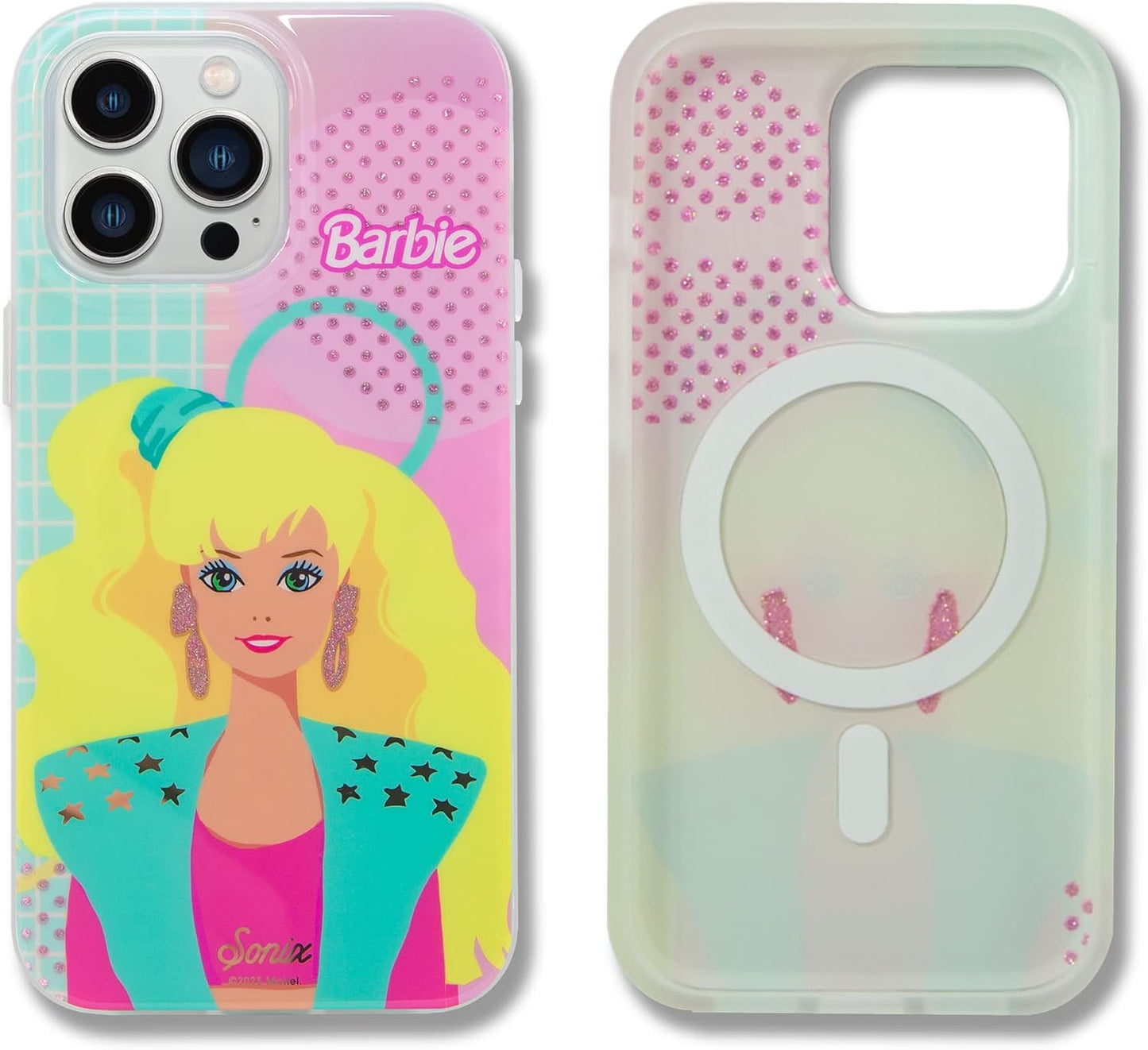 Phone Case for iPhone 16 Pro Max | Compatible with MagSafe | 10ft Drop Tested | Lemon Gingham - Colors D