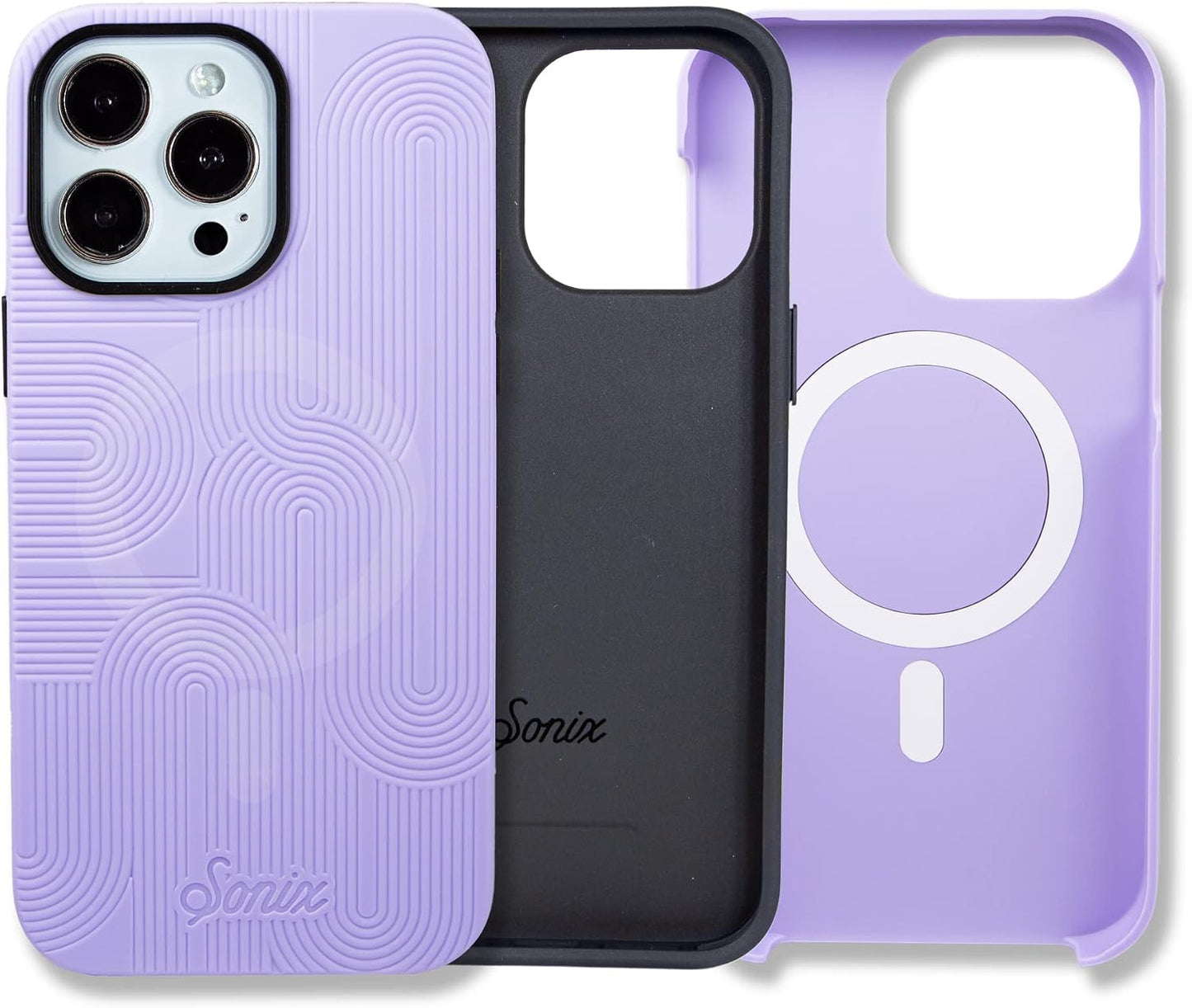 Phone Case for iPhone 16 Pro Max | Compatible with MagSafe | 10ft Drop Tested | Lemon Gingham - Colors D