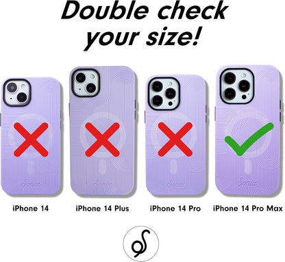 Phone Case for iPhone 16 Pro Max | Compatible with MagSafe | 10ft Drop Tested | Lemon Gingham - Colors D