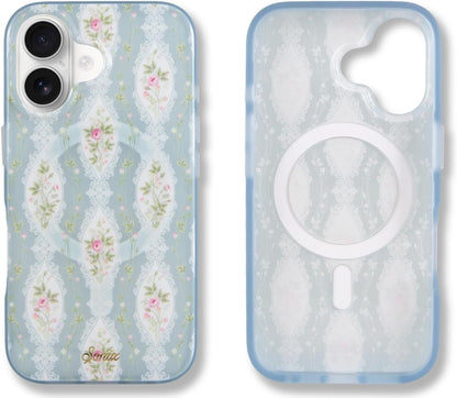 Phone Case for iPhone 16 Pro Max | Compatible with MagSafe | 10ft Drop Tested | Lemon Gingham - Colors D