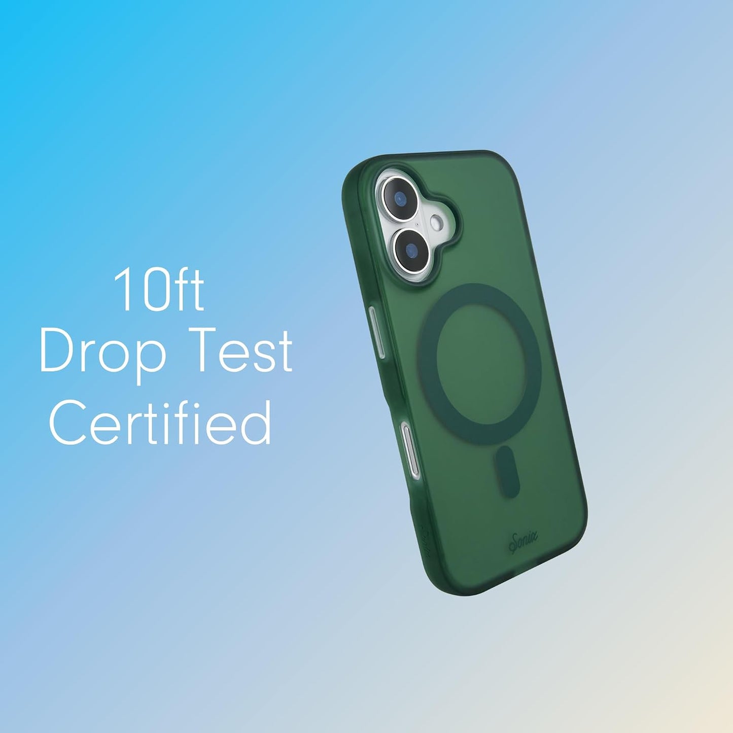Phone Case for iPhone 16 Pro Max | Compatible with MagSafe | 10ft Drop Tested | Lemon Gingham - Colors D