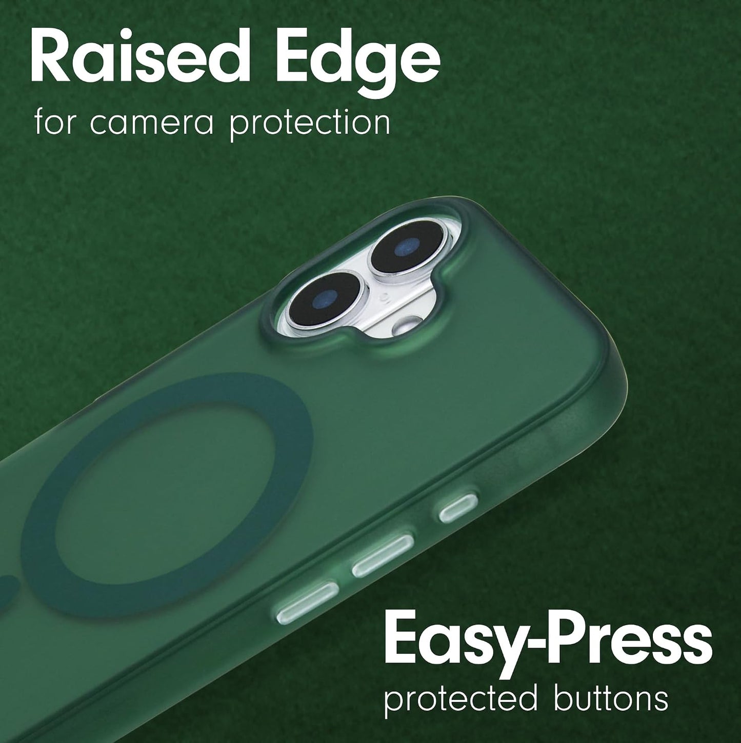 Phone Case for iPhone 16 Pro Max | Compatible with MagSafe | 10ft Drop Tested | Lemon Gingham - Colors D