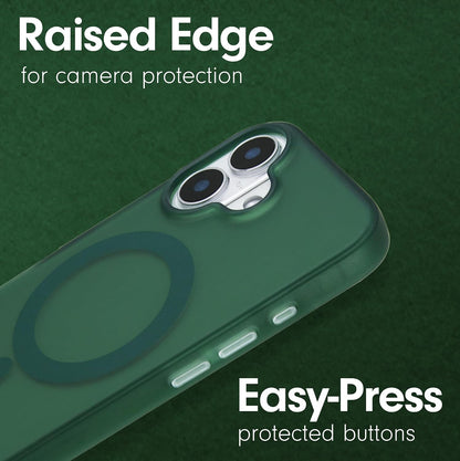 Phone Case for iPhone 16 Pro Max | Compatible with MagSafe | 10ft Drop Tested | Lemon Gingham - Colors D