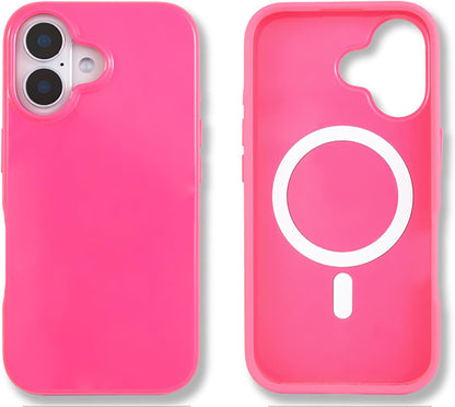 Phone Case for iPhone 16 Pro Max | Compatible with MagSafe | 10ft Drop Tested | Lemon Gingham - Colors D