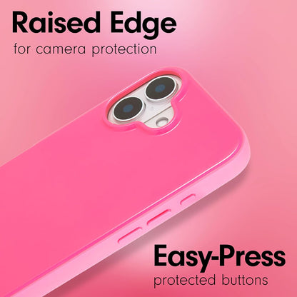 Phone Case for iPhone 16 Pro Max | Compatible with MagSafe | 10ft Drop Tested | Lemon Gingham - Colors D