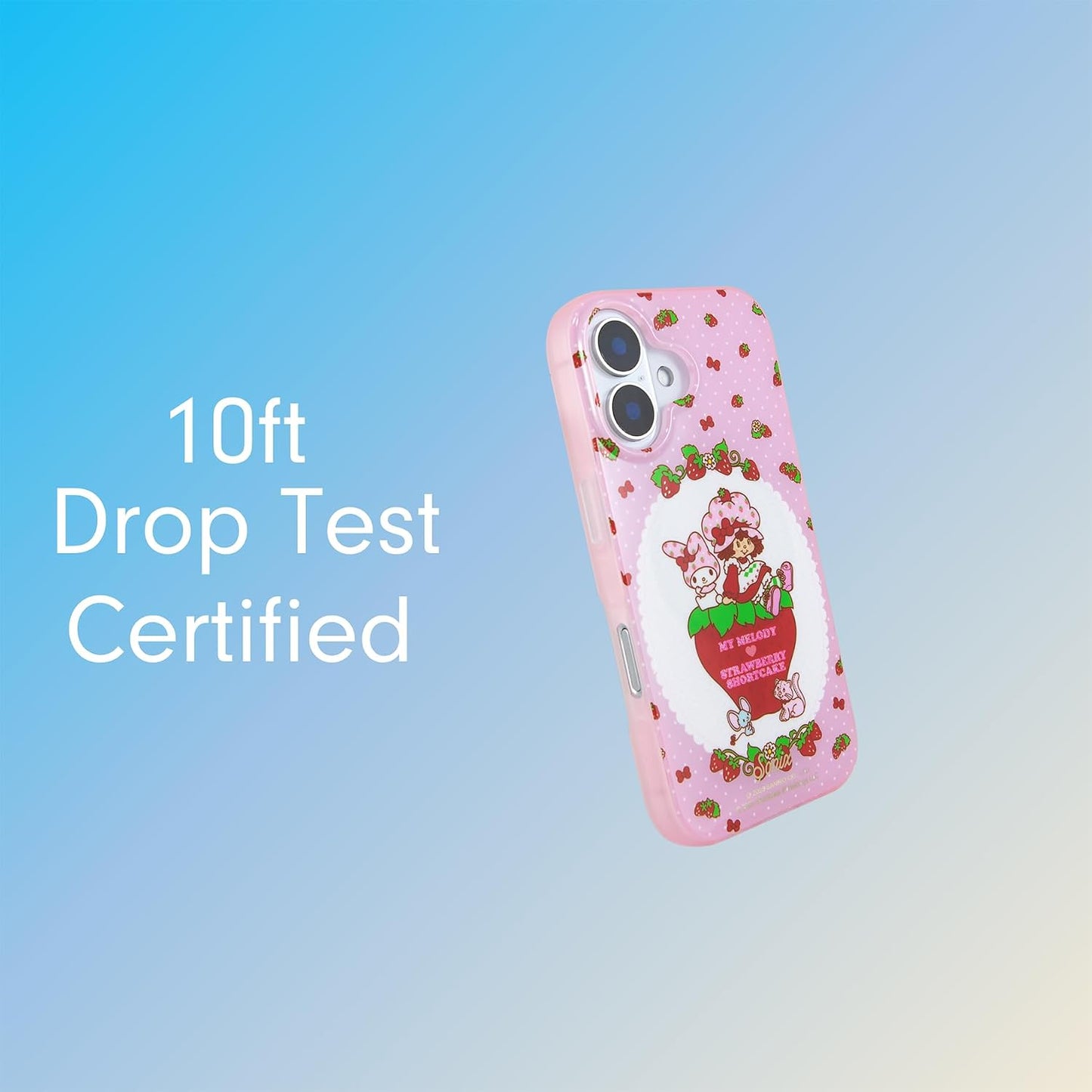 Phone Case for iPhone 16 Pro Max | Compatible with MagSafe | 10ft Drop Tested | Lemon Gingham - Colors D