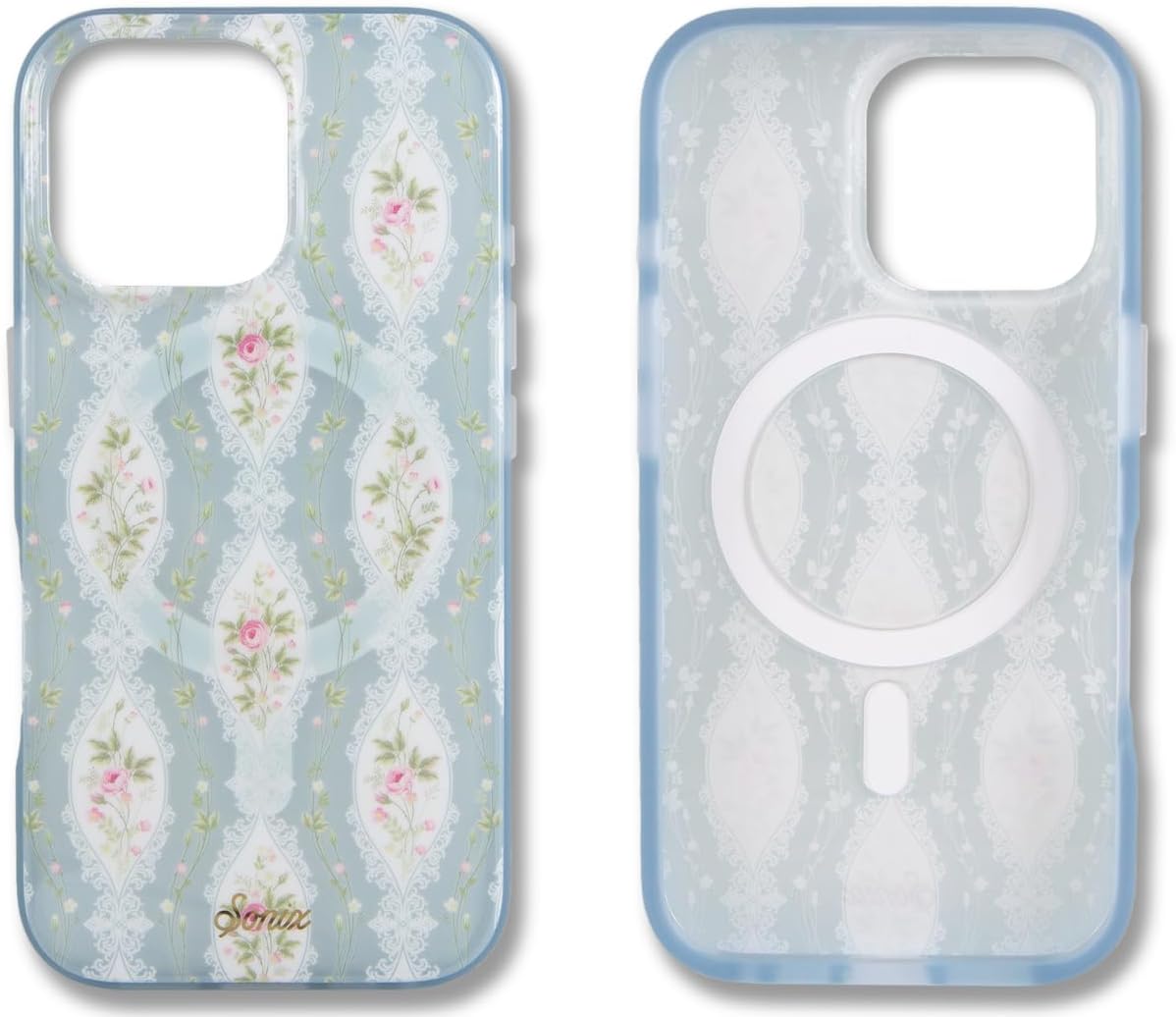 Phone Case for iPhone 16 Pro Max | Compatible with MagSafe | 10ft Drop Tested | Lemon Gingham - Colors D