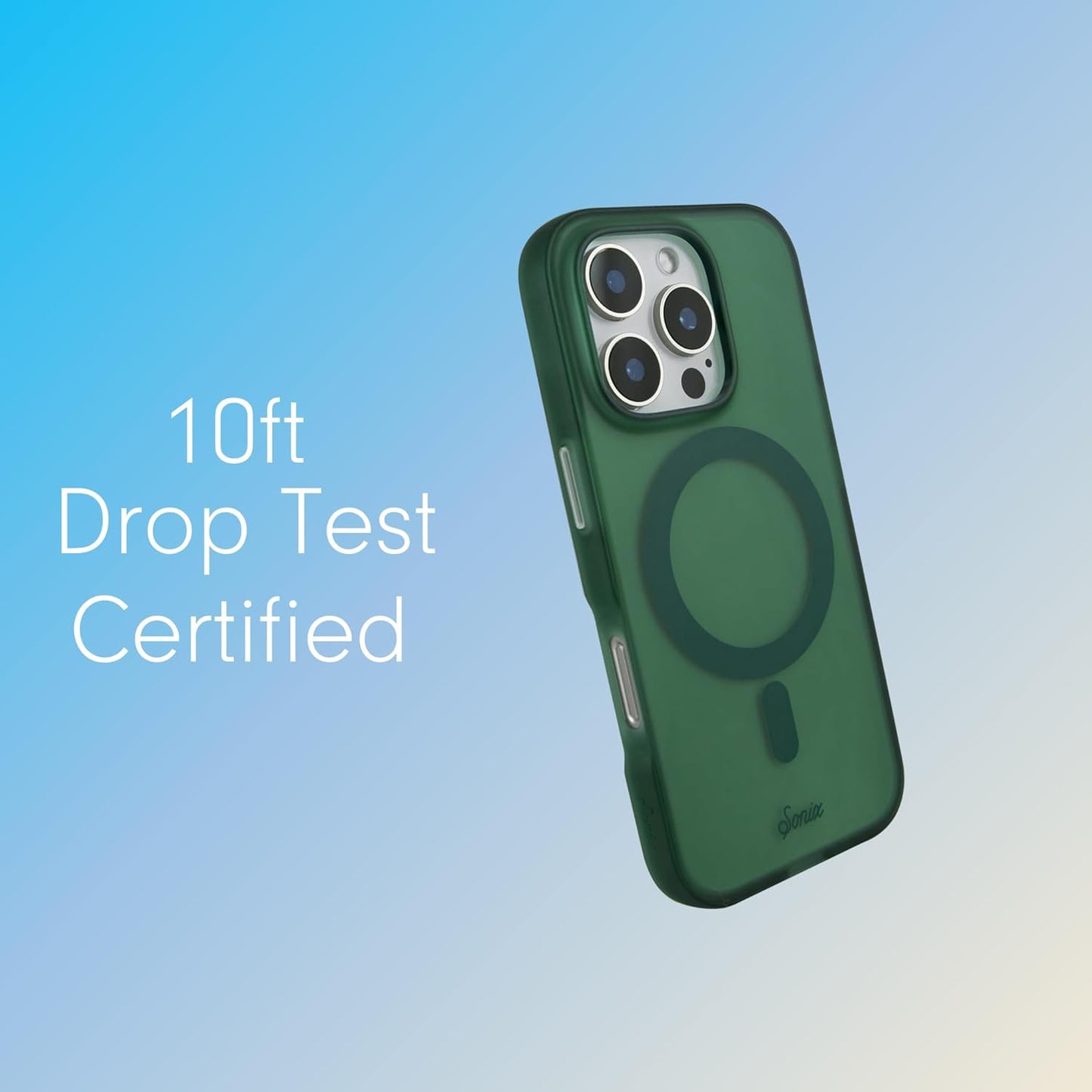 Phone Case for iPhone 16 Pro Max | Compatible with MagSafe | 10ft Drop Tested | Lemon Gingham - Colors D