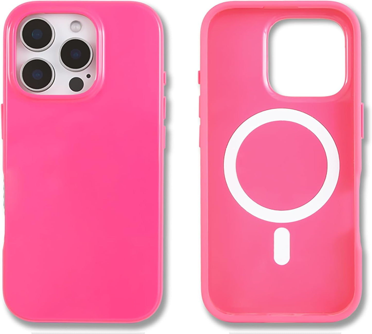 Phone Case for iPhone 16 Pro Max | Compatible with MagSafe | 10ft Drop Tested | Lemon Gingham - Colors D
