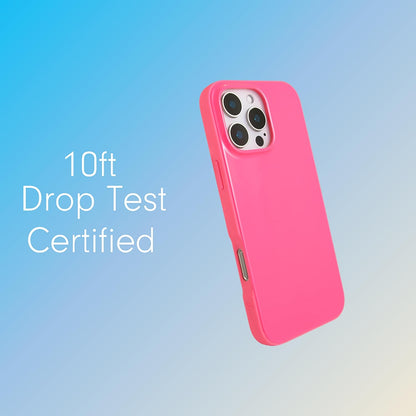 Phone Case for iPhone 16 Pro Max | Compatible with MagSafe | 10ft Drop Tested | Lemon Gingham - Colors D