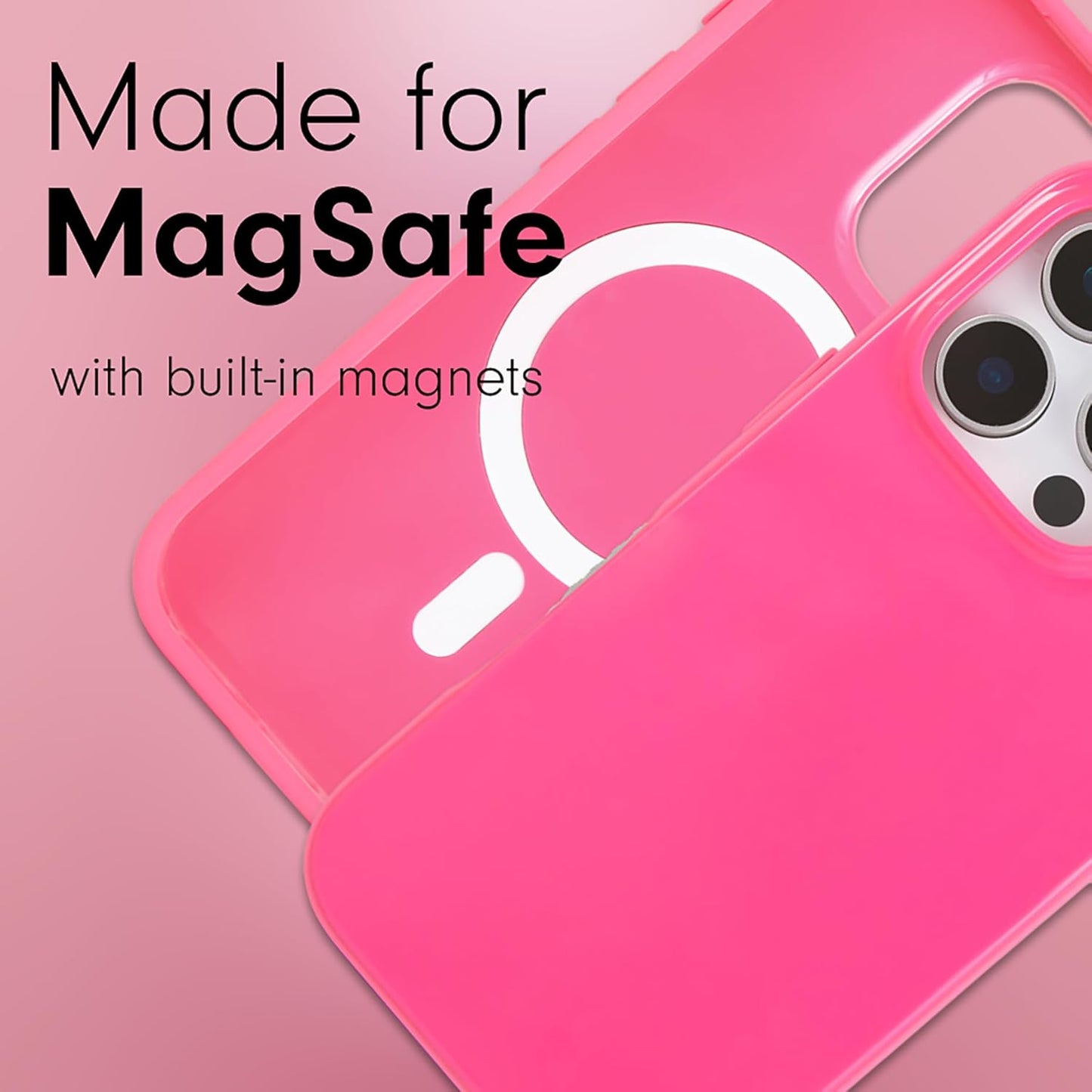 Phone Case for iPhone 16 Pro Max | Compatible with MagSafe | 10ft Drop Tested | Lemon Gingham - Colors D