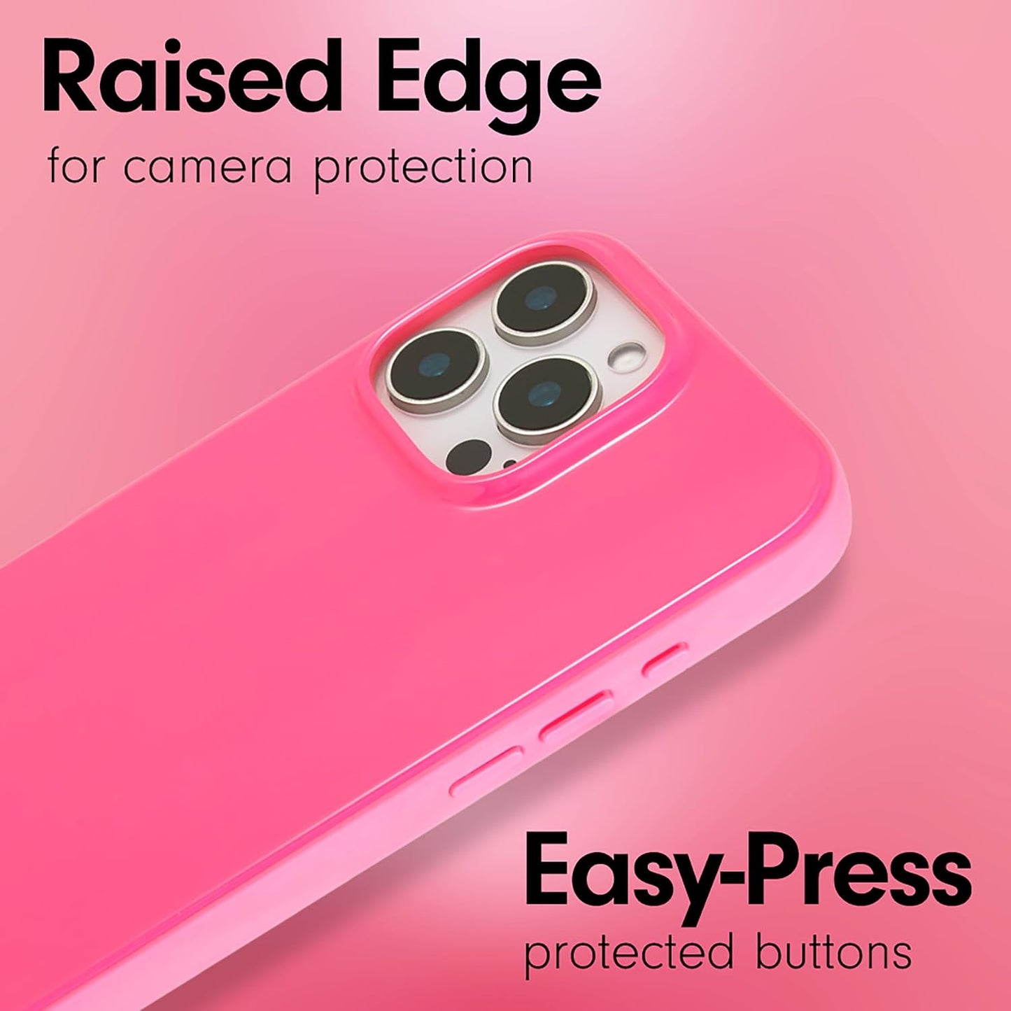 Phone Case for iPhone 16 Pro Max | Compatible with MagSafe | 10ft Drop Tested | Lemon Gingham - Colors D