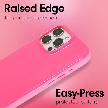 Phone Case for iPhone 16 Pro Max | Compatible with MagSafe | 10ft Drop Tested | Lemon Gingham - Colors D