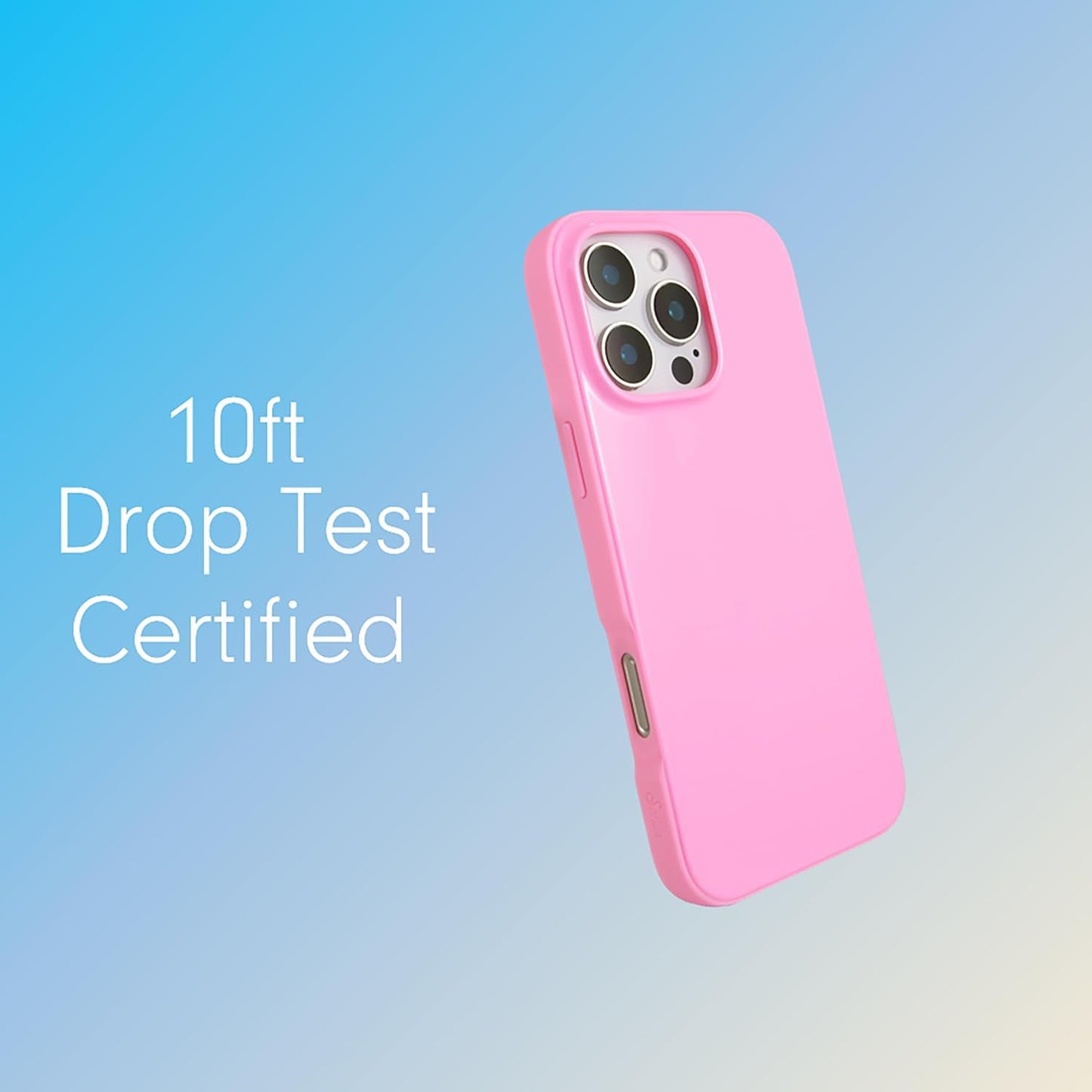 Phone Case for iPhone 16 Pro Max | Compatible with MagSafe | 10ft Drop Tested | Lemon Gingham - Colors D